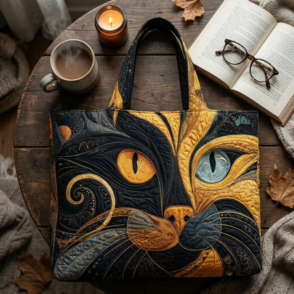 Sac Artisanal - Chat Mystique