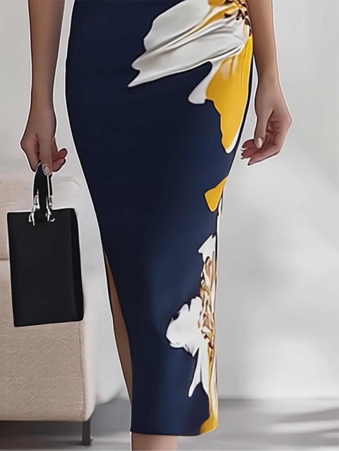 Lily | Robe Midi Élégante Glamour de Plage pour le Travail et le Festival
