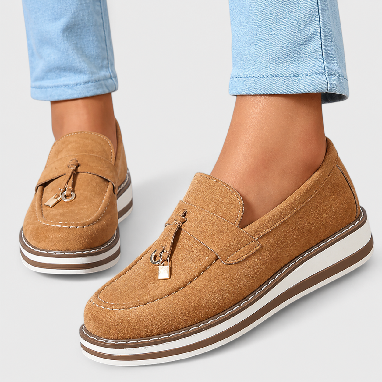 Halo™ | Mocassins Casual Ronds