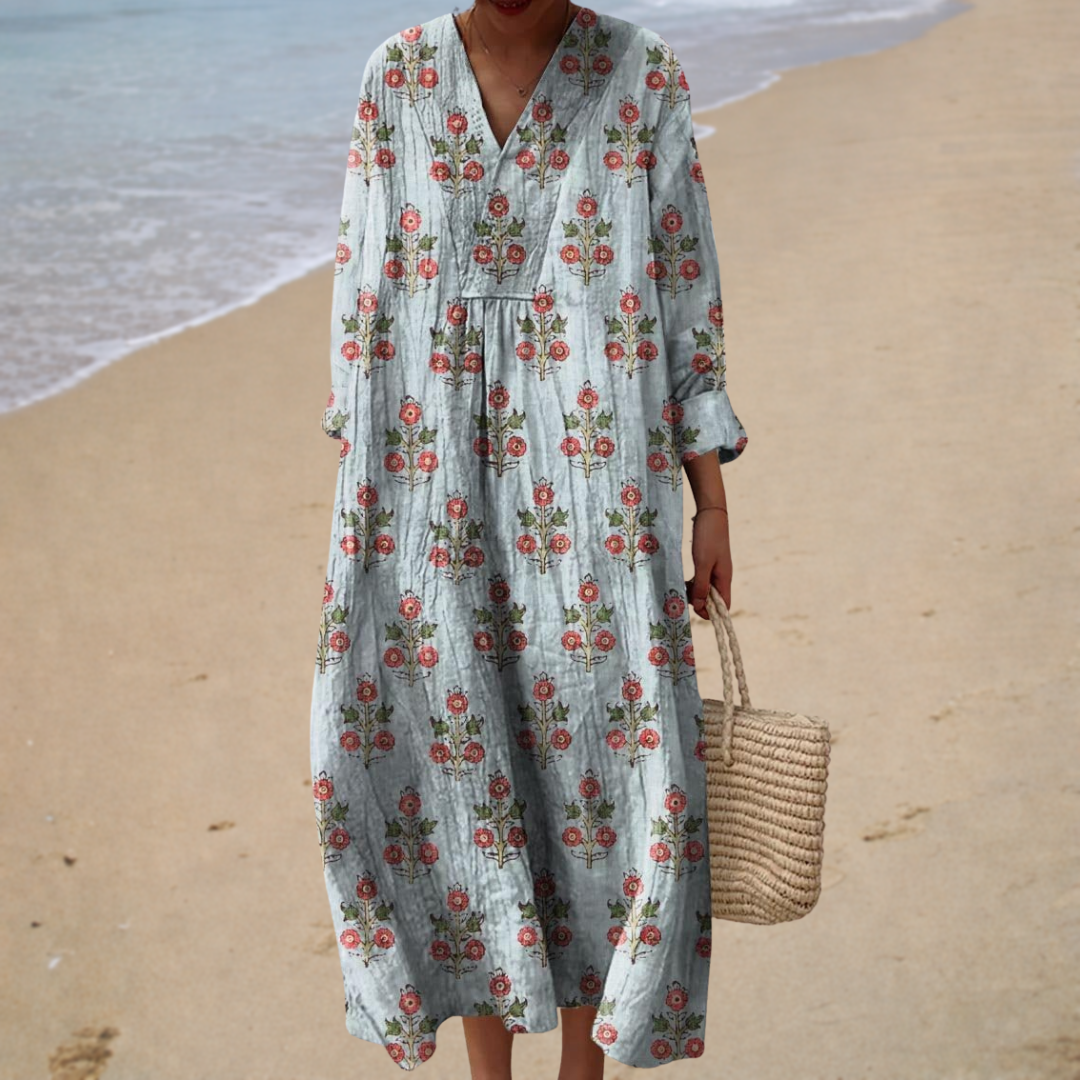 Robe d'Été Imprimée Valorissante