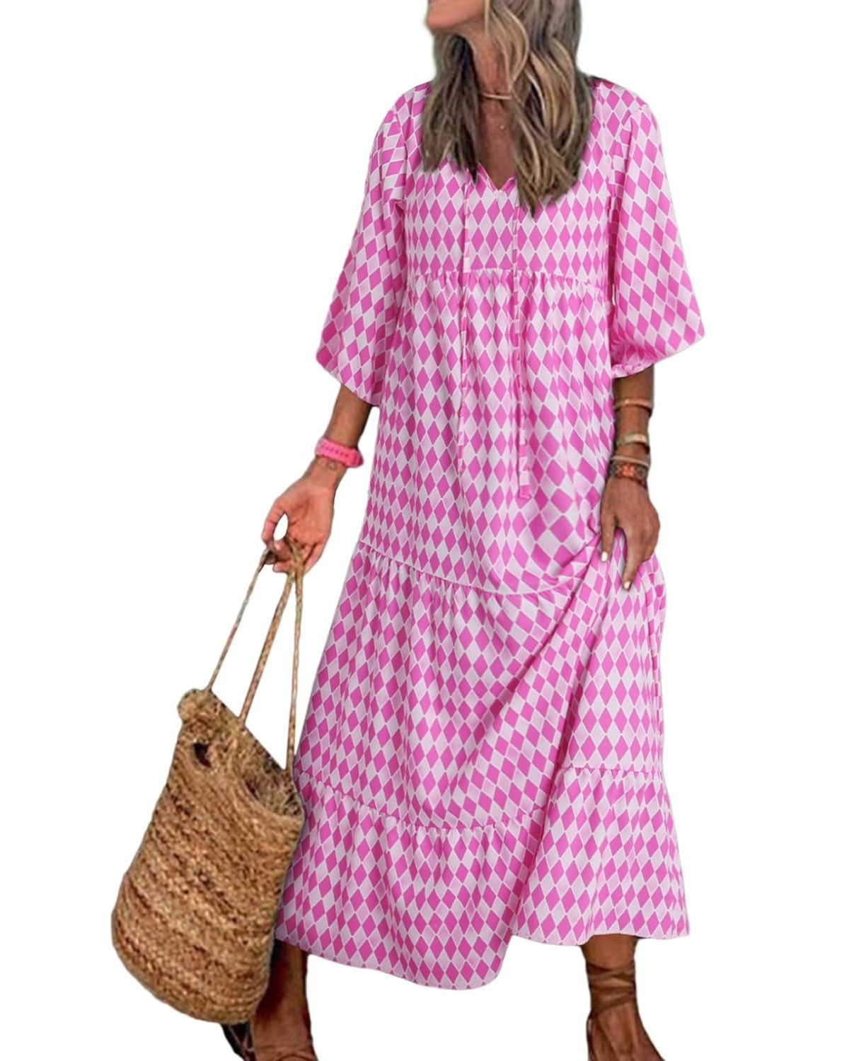 Nina | Robe Maxi Florale Boho