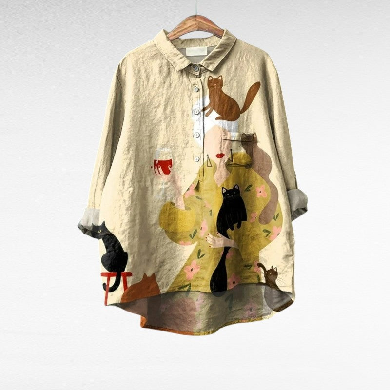 Heather | Blouse d'été élégante