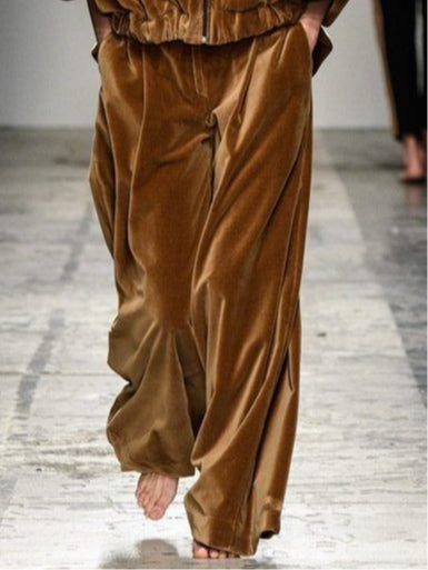 Sienna | Ensemble Sweat à Capuche en Velours et Pantalons