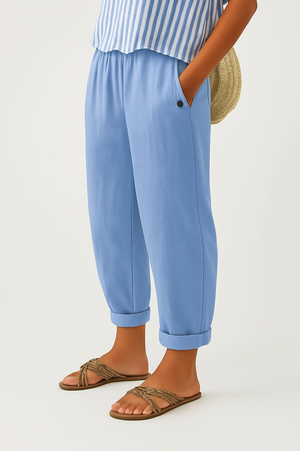 Stella | Pantalons en Lin Éternel