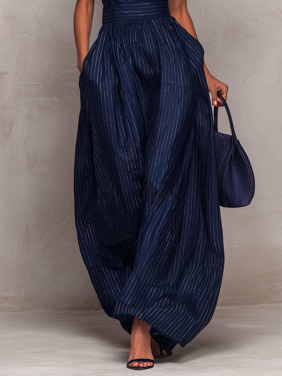 Saphir | Combinaison à jambes larges