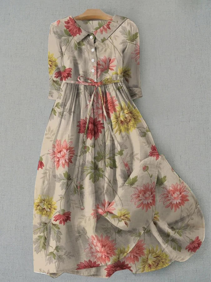 Kate | Robes Florales Flatteuses pour le Ventre