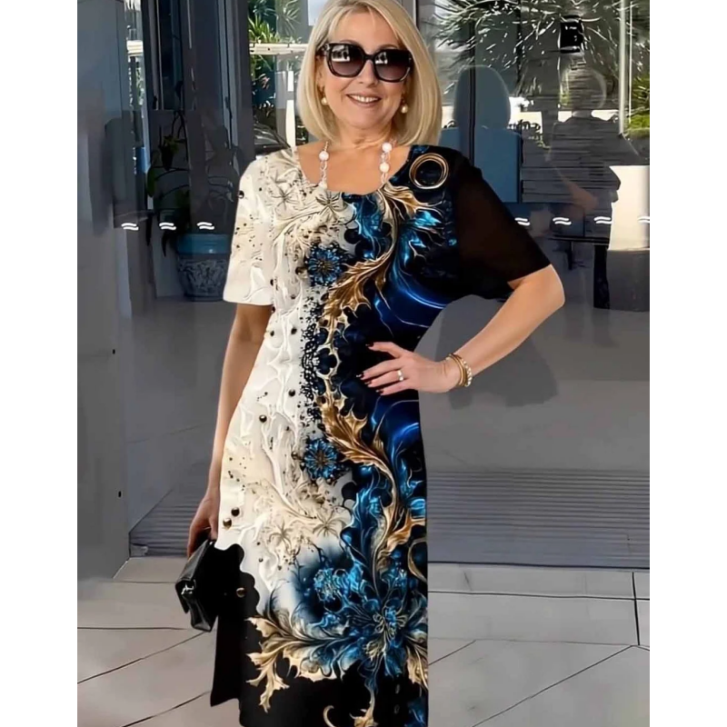 Viviana | Robe Relaxed Imprimée