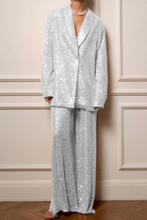 Jasper | Veste de Costume Pailletée et Ensemble de Pantalons
