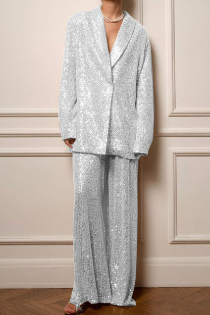 Jasper | Veste de Costume Pailletée et Ensemble de Pantalons