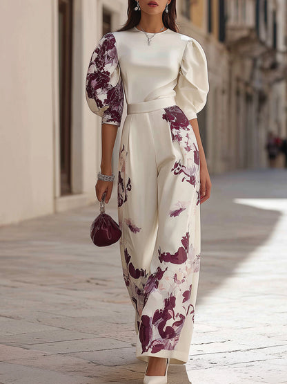 Ensemble Pantalon à Manches Luna Puff