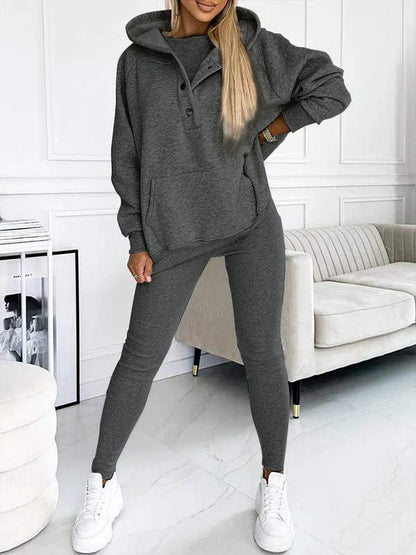 Sophie | Ensemble de Sweatshirt en Trois Pièces