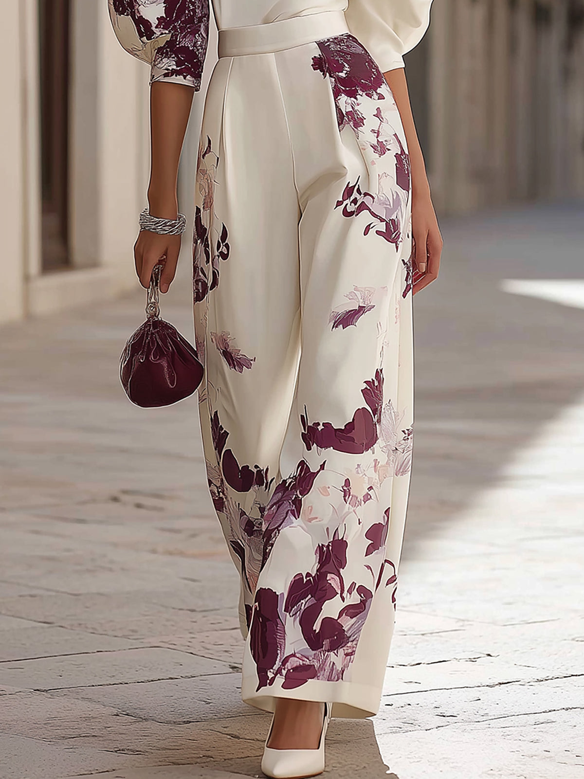 Ensemble Pantalon à Manches Luna Puff
