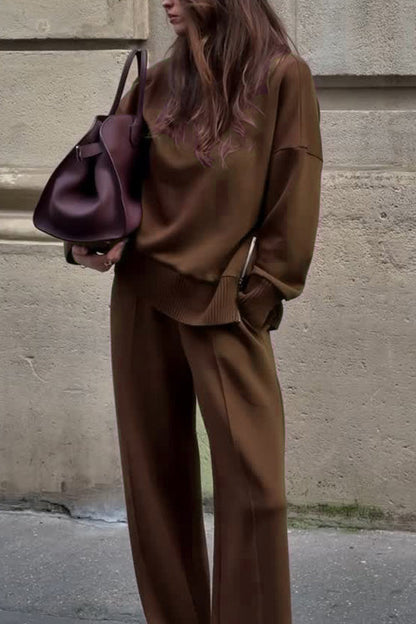 Samantha | Ensemble de Sweatshirt à Manches Longues