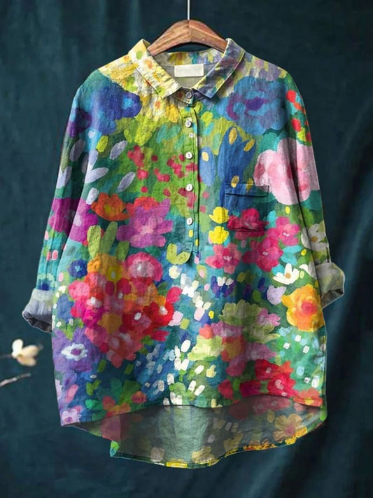 Sophia | Chemise Aquarelle Florale