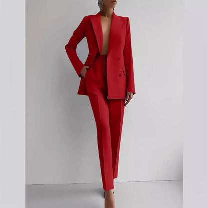 Sofia | Ensemble Blazer & Pantalon Taille Haute