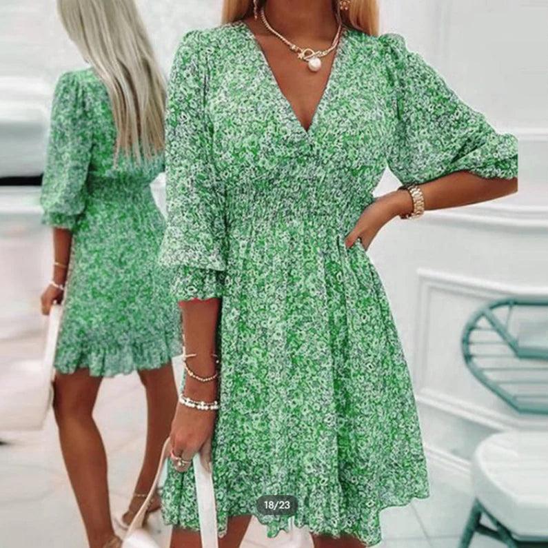 Vera | Robe Florale Élégante