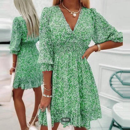 Vera | Robe Florale Élégante