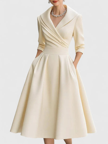 Zyrah™ | Robe Midi Élégante