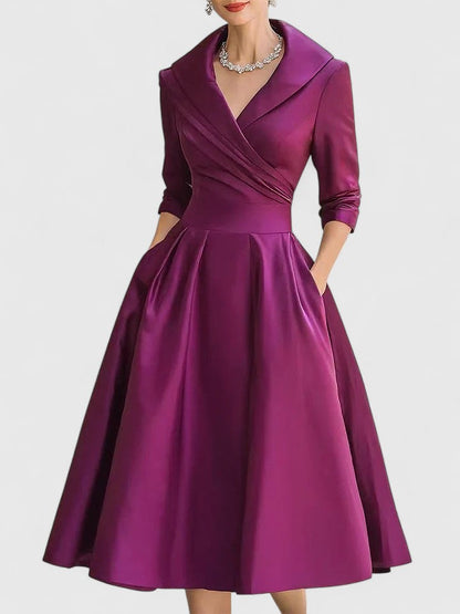 Zyrah™ | Robe Midi Élégante