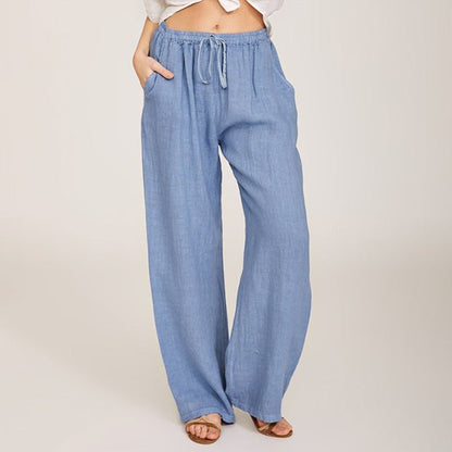 Enara - Pantalons Confortables avec Corde