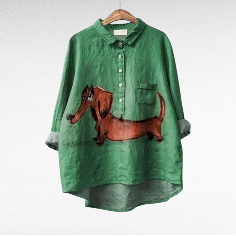 Louise | Blouse d'Été Élégante