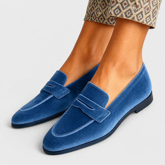 Louise™ | Mocassins en Velours Doux