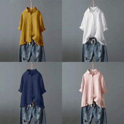ANNA | Haut Ruffle Quotidien