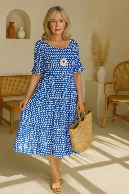 Iris | Robe Midi Sable