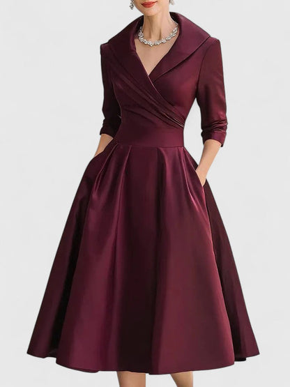 Zyrah™ | Robe Midi Élégante