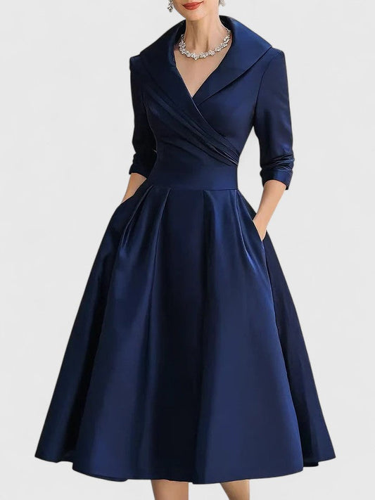 Zyrah™ | Robe Midi Élégante