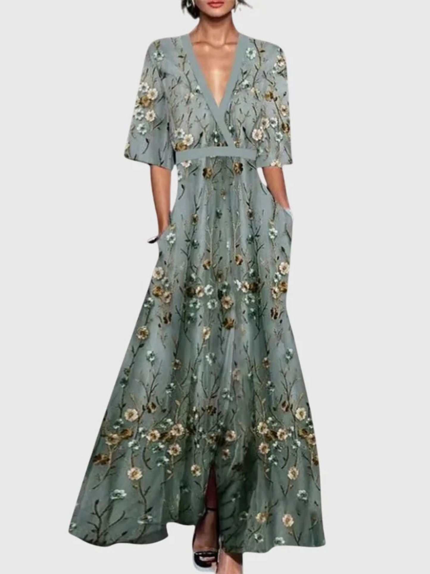 Morag | Robe Élégante de Printemps