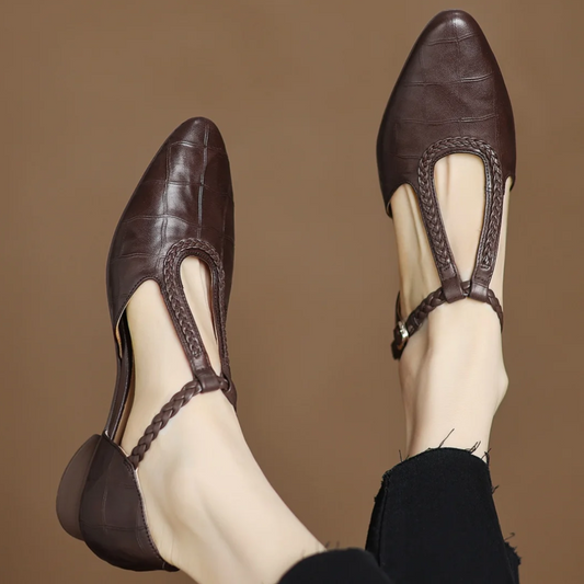 Lily | Mary Janes en cuir