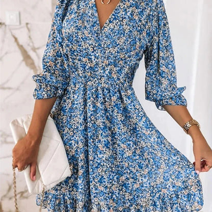 Vera | Robe Florale Élégante