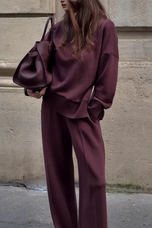 Samantha | Ensemble de Sweatshirt à Manches Longues