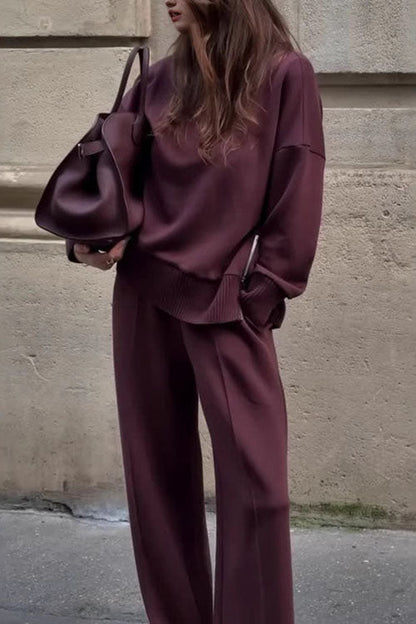 Samantha | Ensemble de Sweatshirt à Manches Longues