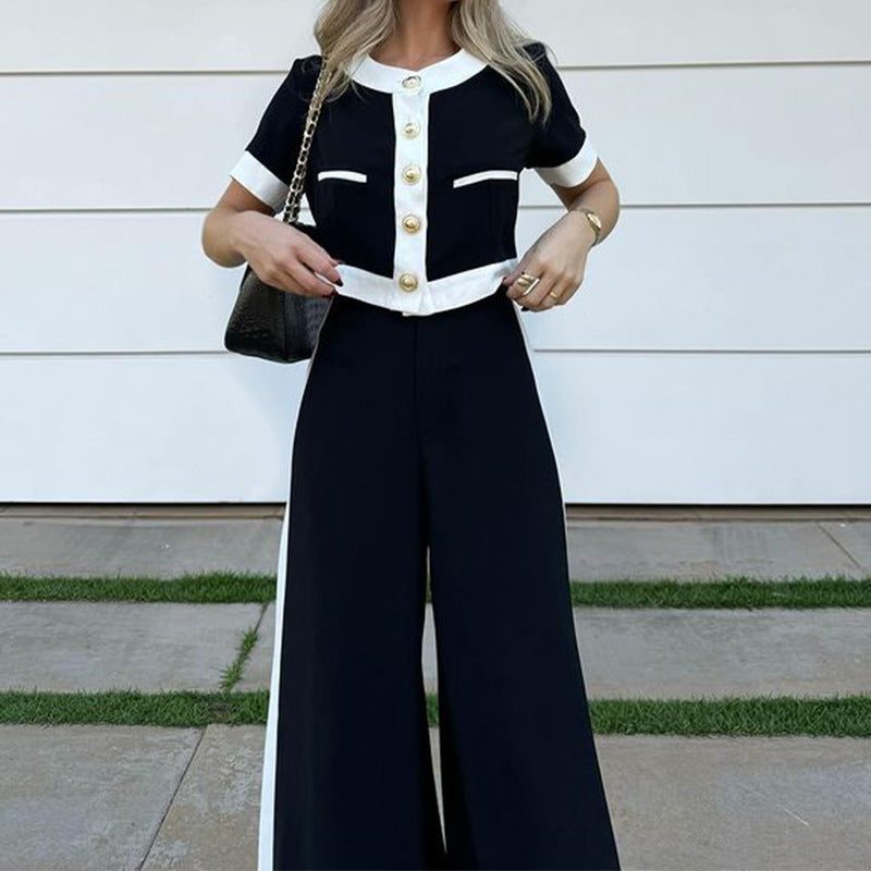 Sofia | Ensemble Haut & Pantalon Décontracté
