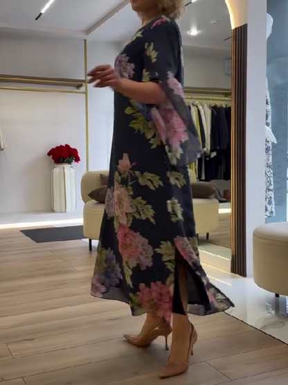 Nancy  | Robe Maxi Florale Lâche