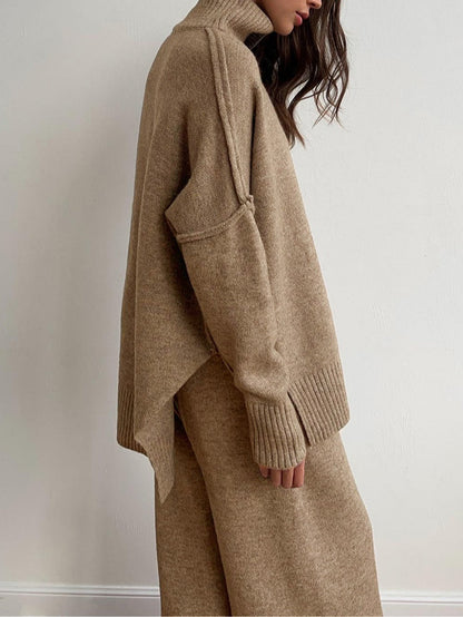 Sofia | Ensemble de Pull Tricoté Douillet