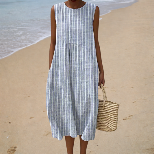 Robe d'Été Confortable Sans Manches