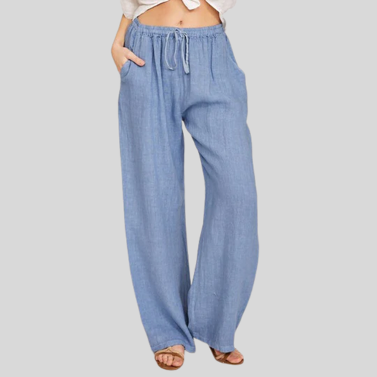 Enara - Pantalons Confortables avec Corde