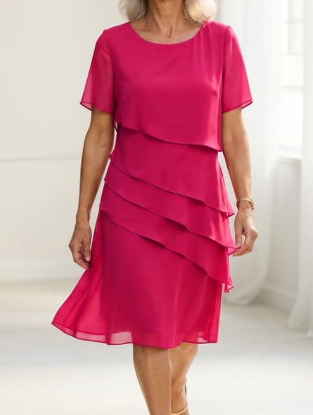 Linda | Robe à volants Élégante et Confortable