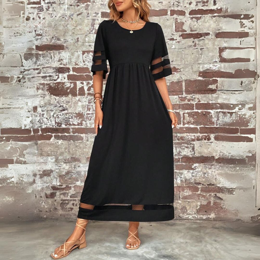 Auris – Robe midi flatteuse