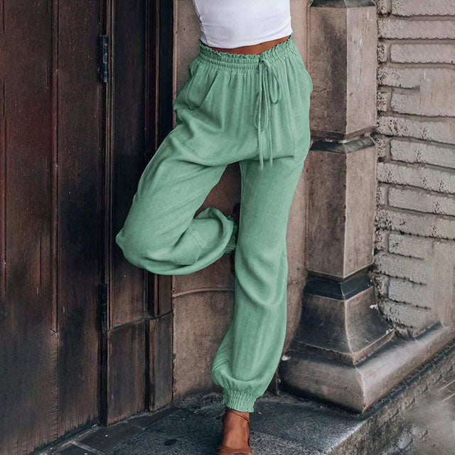 Kaeli – Pantalons Élégants avec Corde