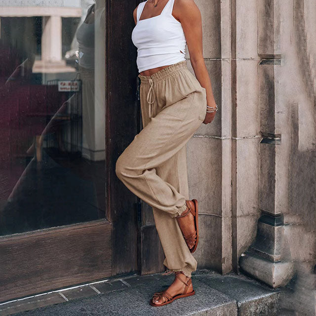 Kaeli – Pantalons Élégants avec Corde