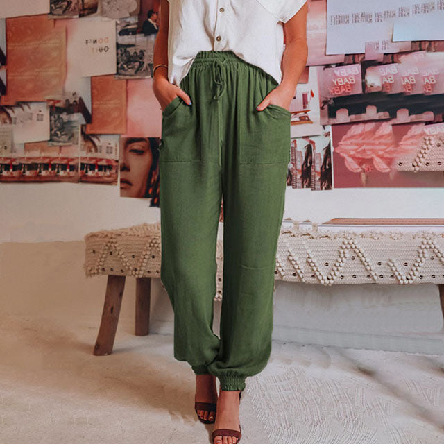 Kaeli – Pantalons Élégants avec Corde
