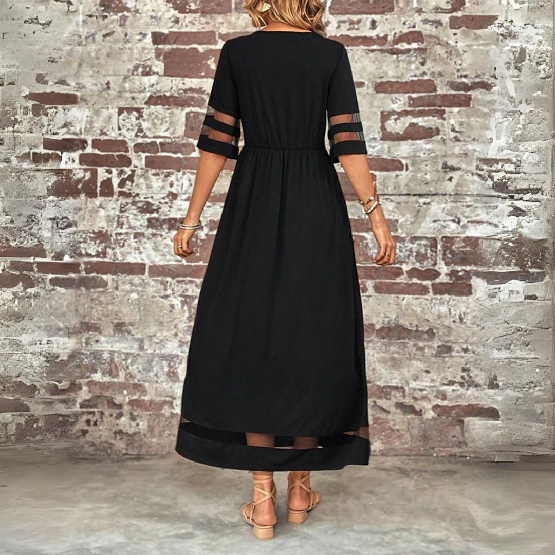 Cerelia | Robe midi flatteuse et lissante pour le ventre