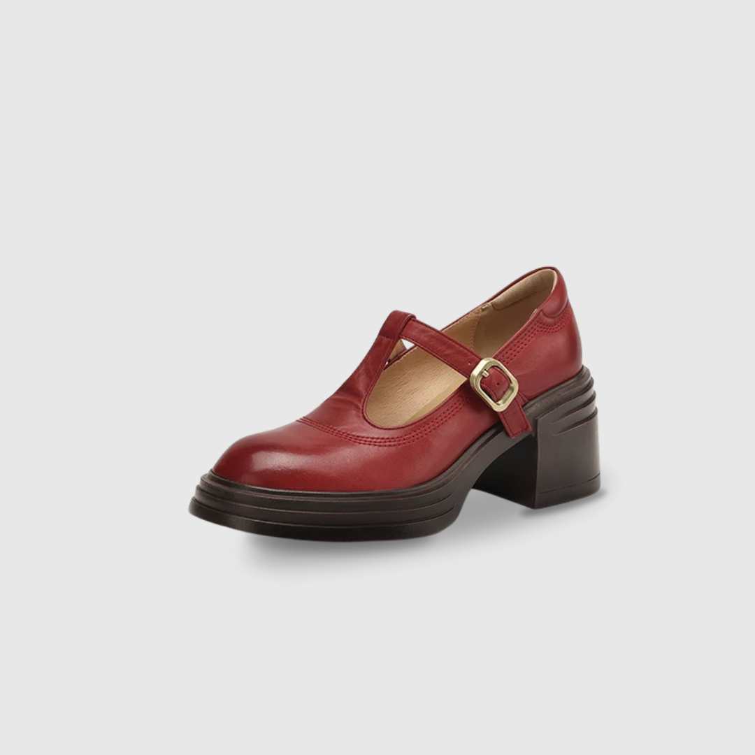 Barbara | Escarpins Chunky Mary Janes