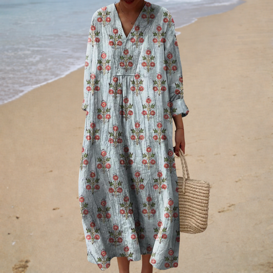 Robe d'Été Imprimée Valorissante