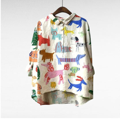 Margaret | Blouse d'été élégante