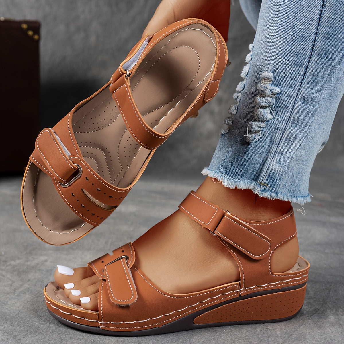 Madison | Sandale orthopédique à la mode